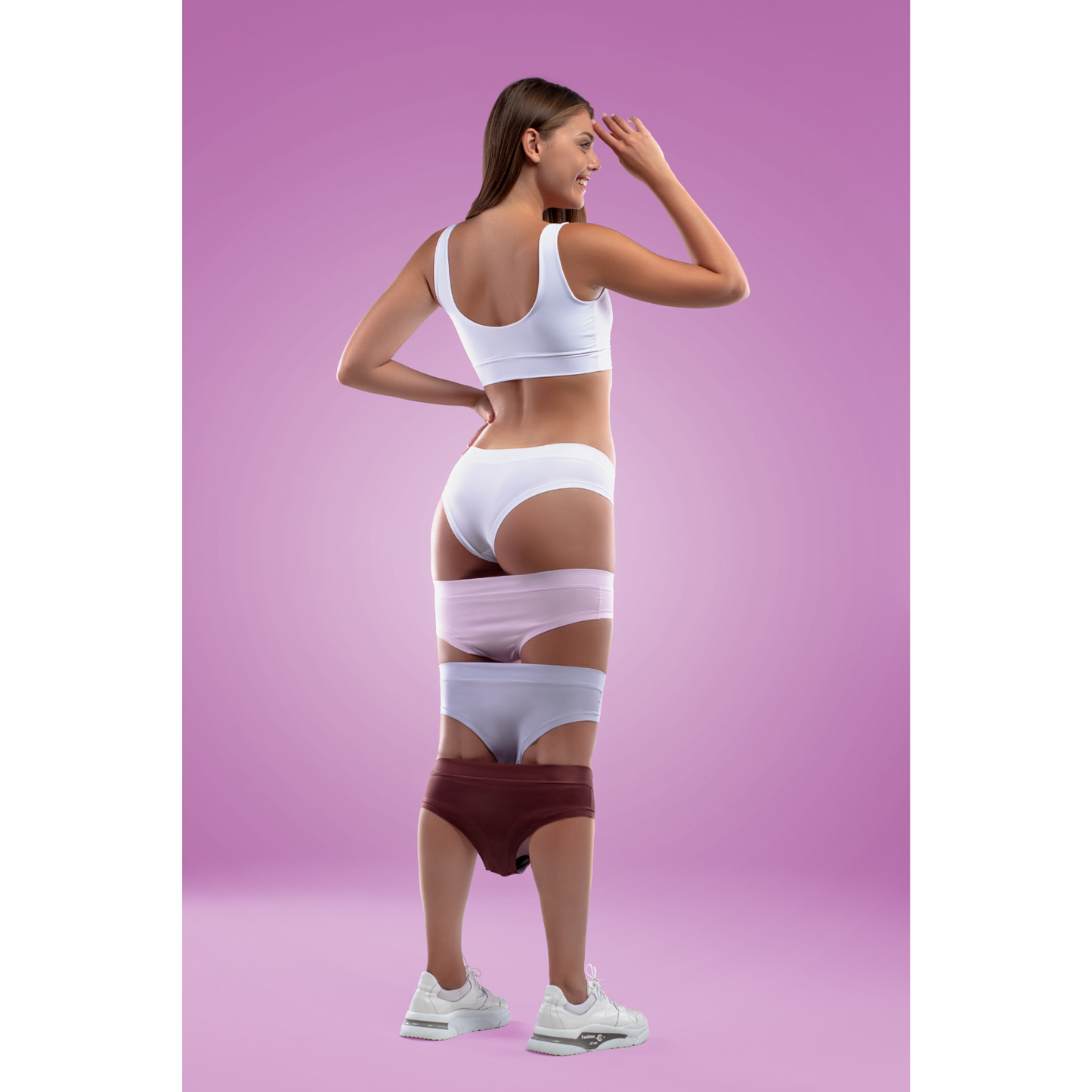 mememe BASIC - White - CROP TOP for Women - memème