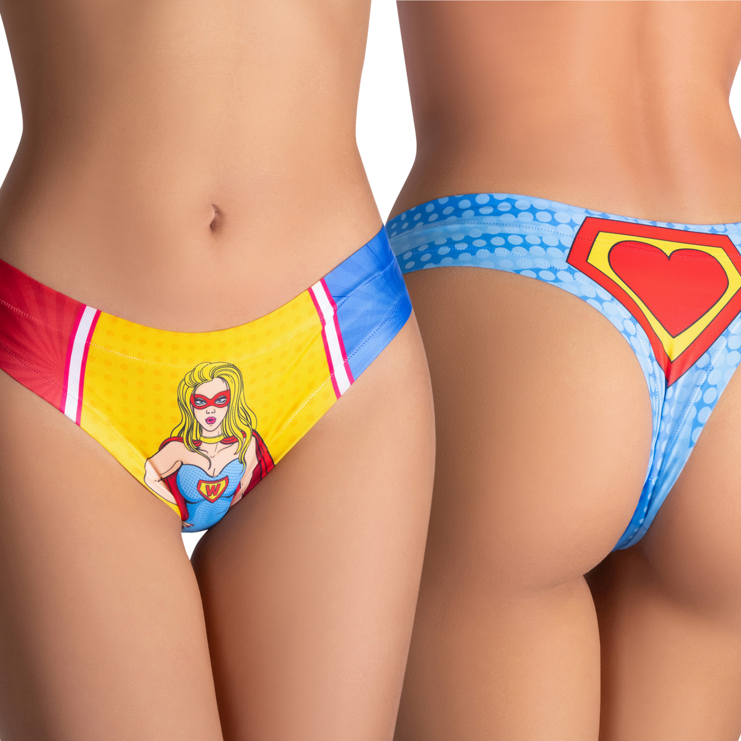 mememe COMICS - Wonder Girl - PANTY for Women - memème