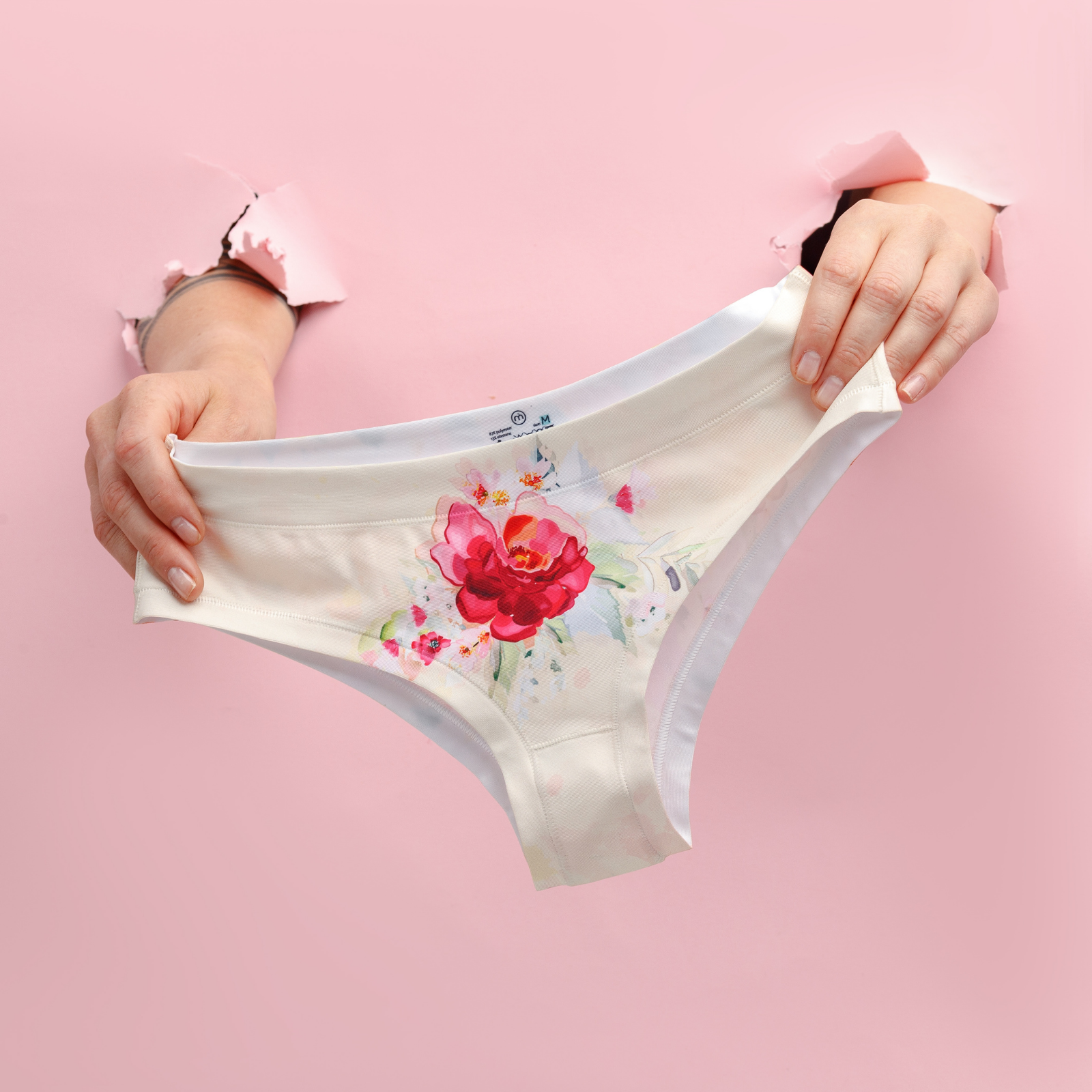 mememe FLOWER POWER - Rose - PANTY for Women - memème