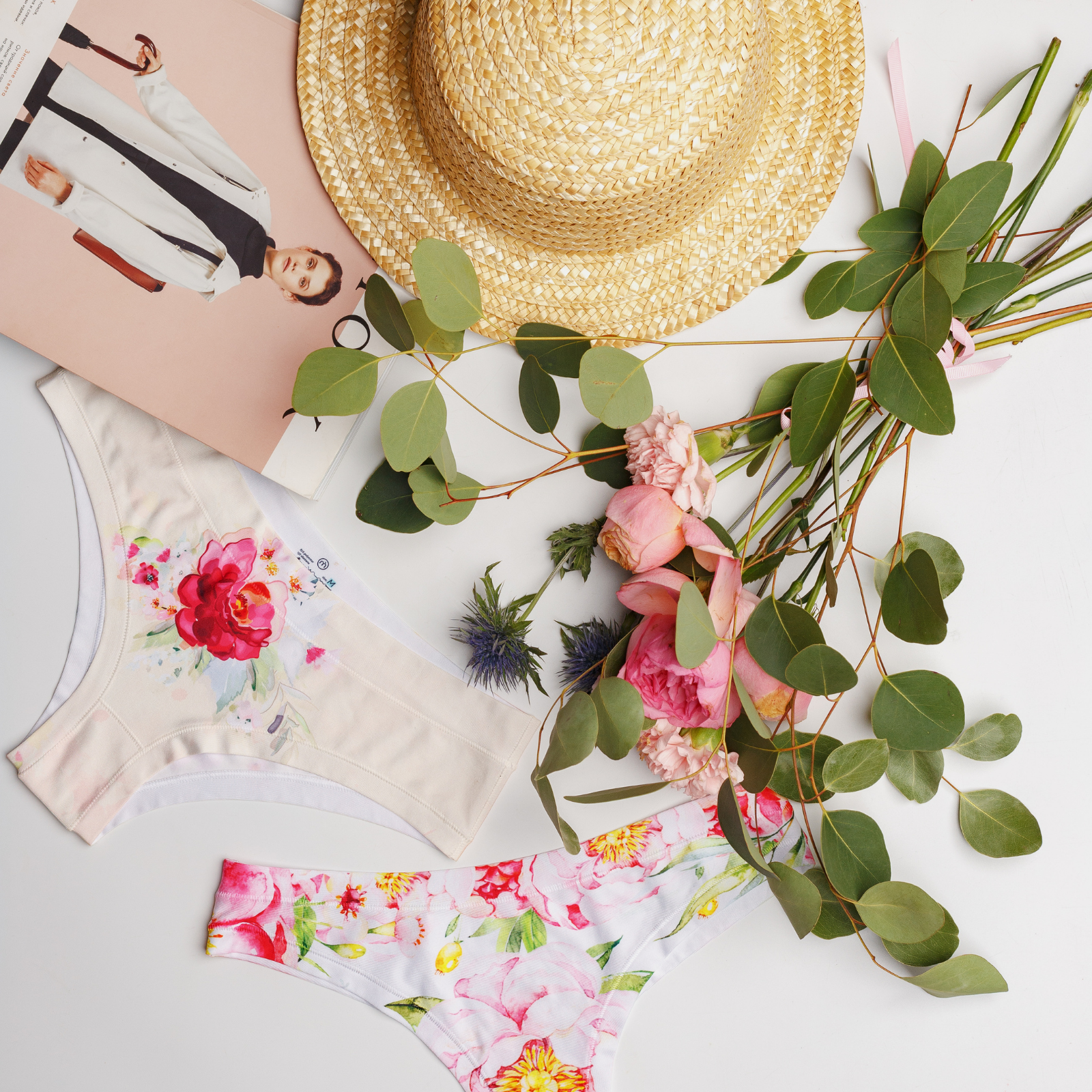 mememe FLOWER POWER - Rose - PANTY for Women - memème