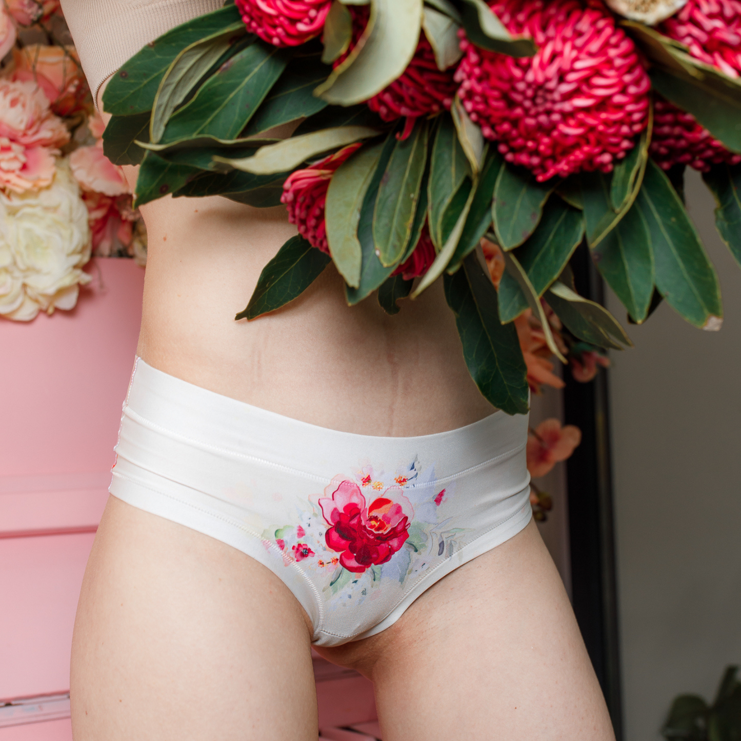 mememe FLOWER POWER - Rose - PANTY for Women - memème
