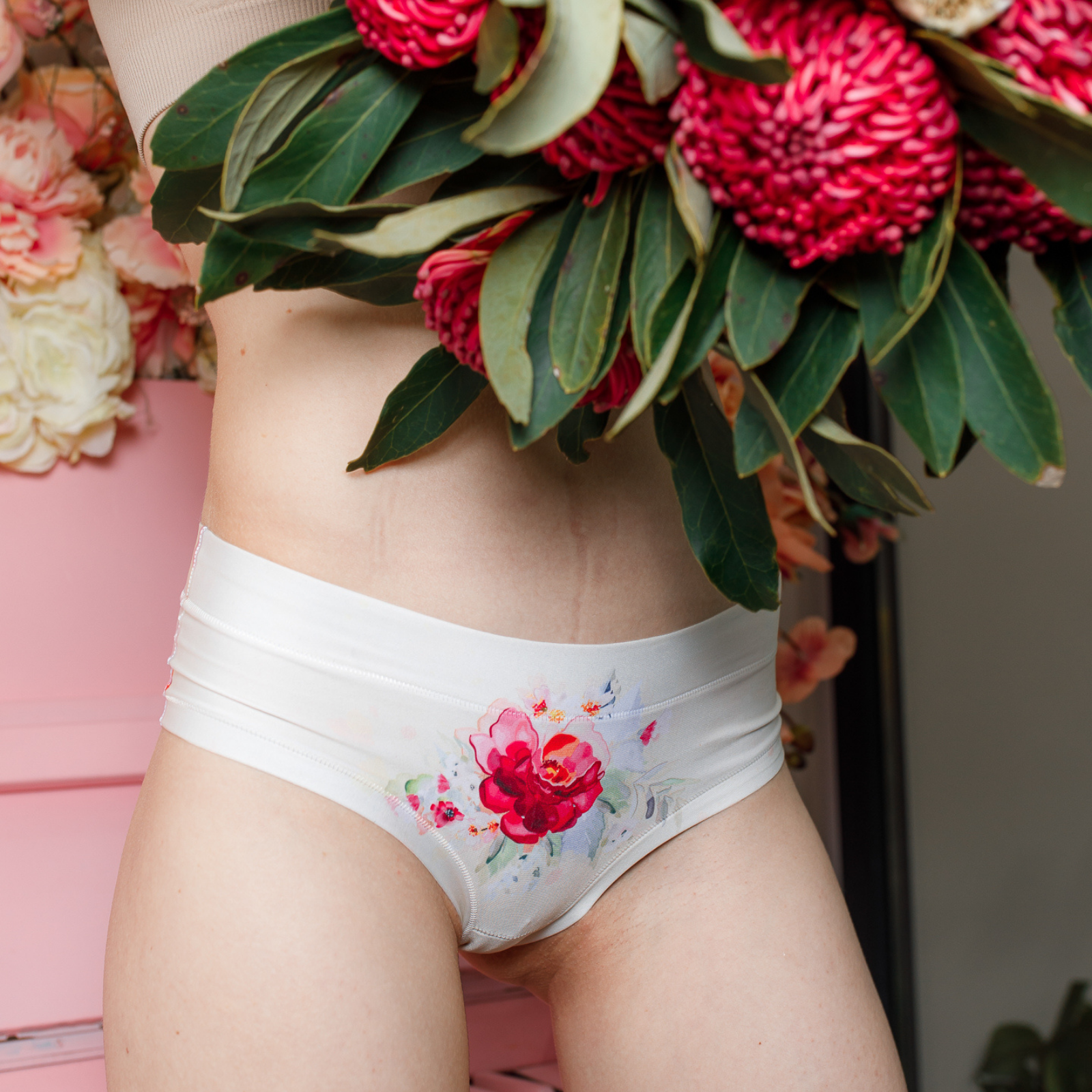 mememe FLOWER POWER - Rose - PANTY for Women - memème