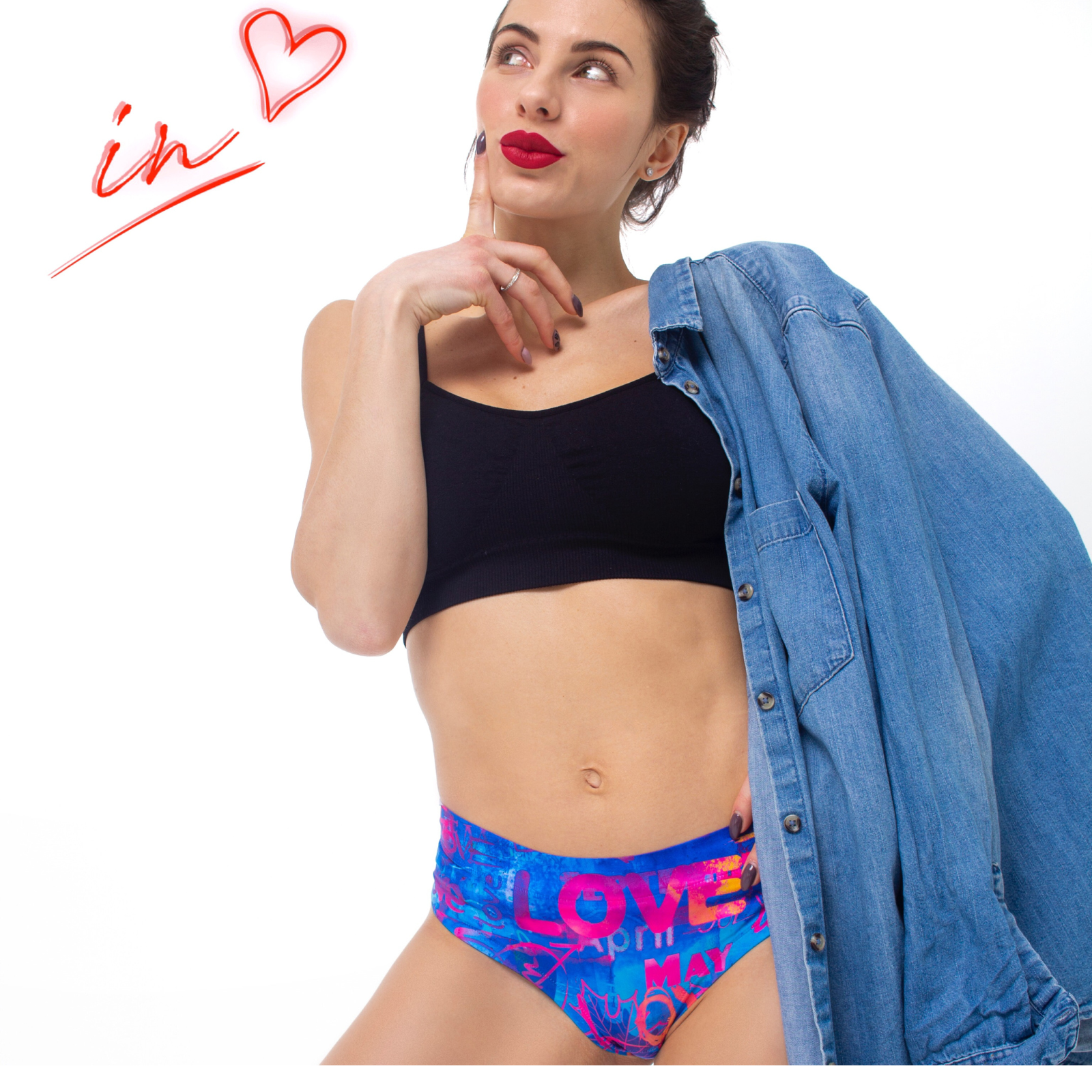 mememe LOVE - Graffiti - PANTY for Women - memème