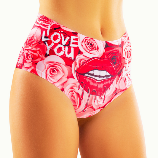 mememe LOVE - Passion - HIGH WAISTED BRIEF Panty for Women - memème