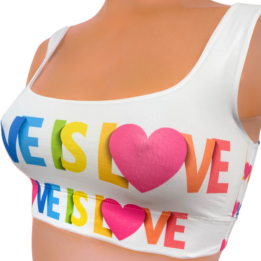mememe LOVE - Peaceful - CROP TOP for Women - memème