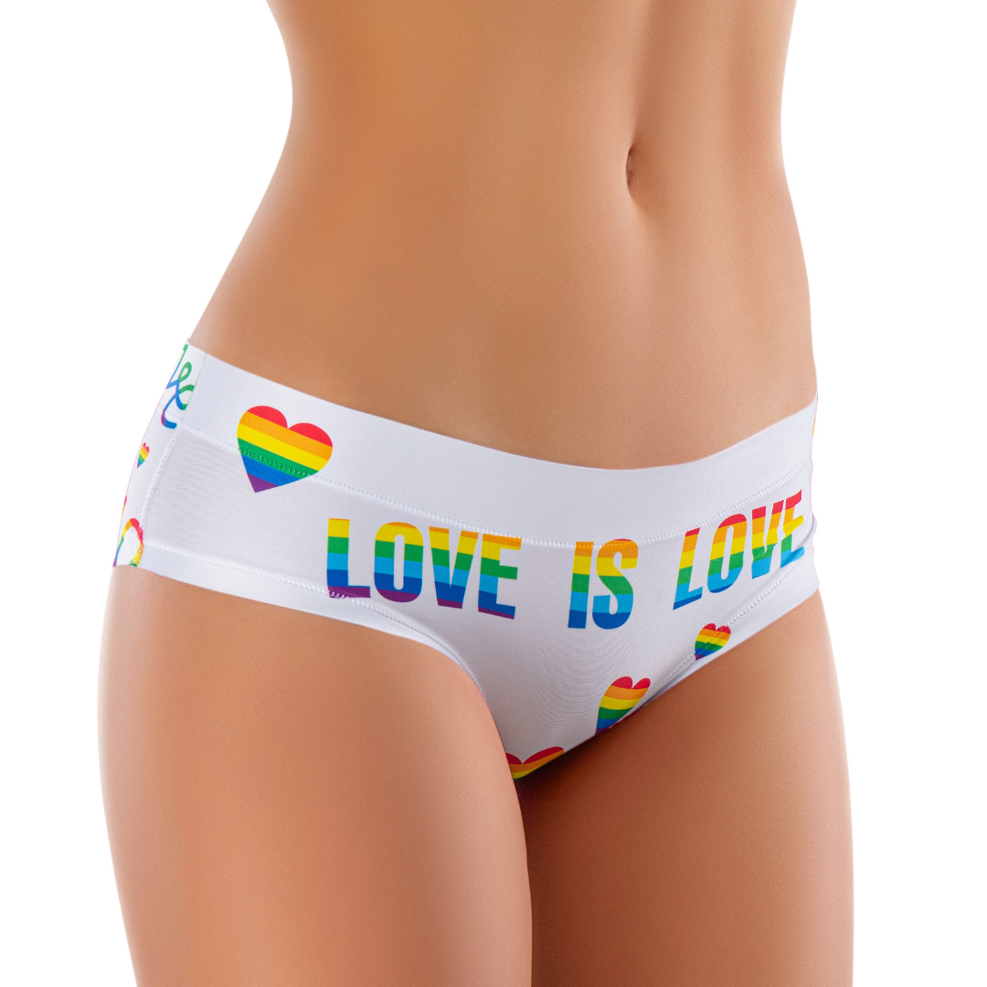 mememe PRIDE - White Love - PANTY for Women - memème