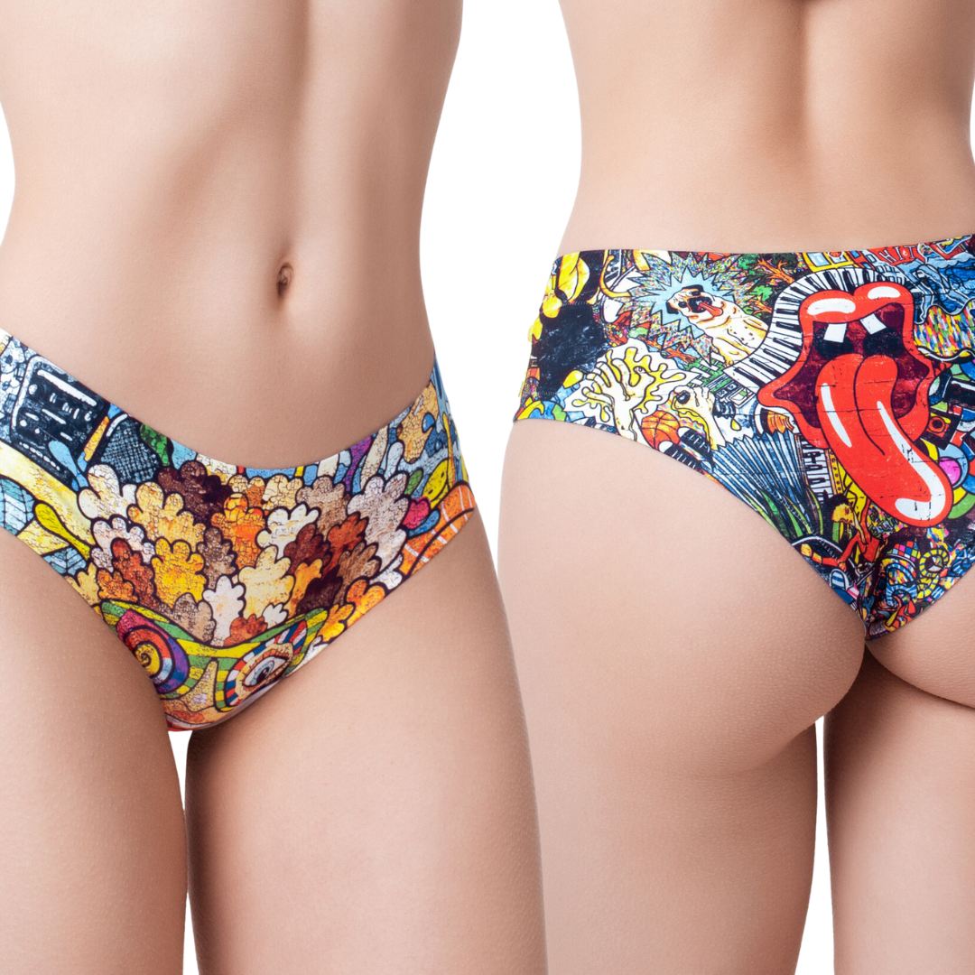 mememe PSYCHOTROPICAL - Trash - PANTY for Women - memème