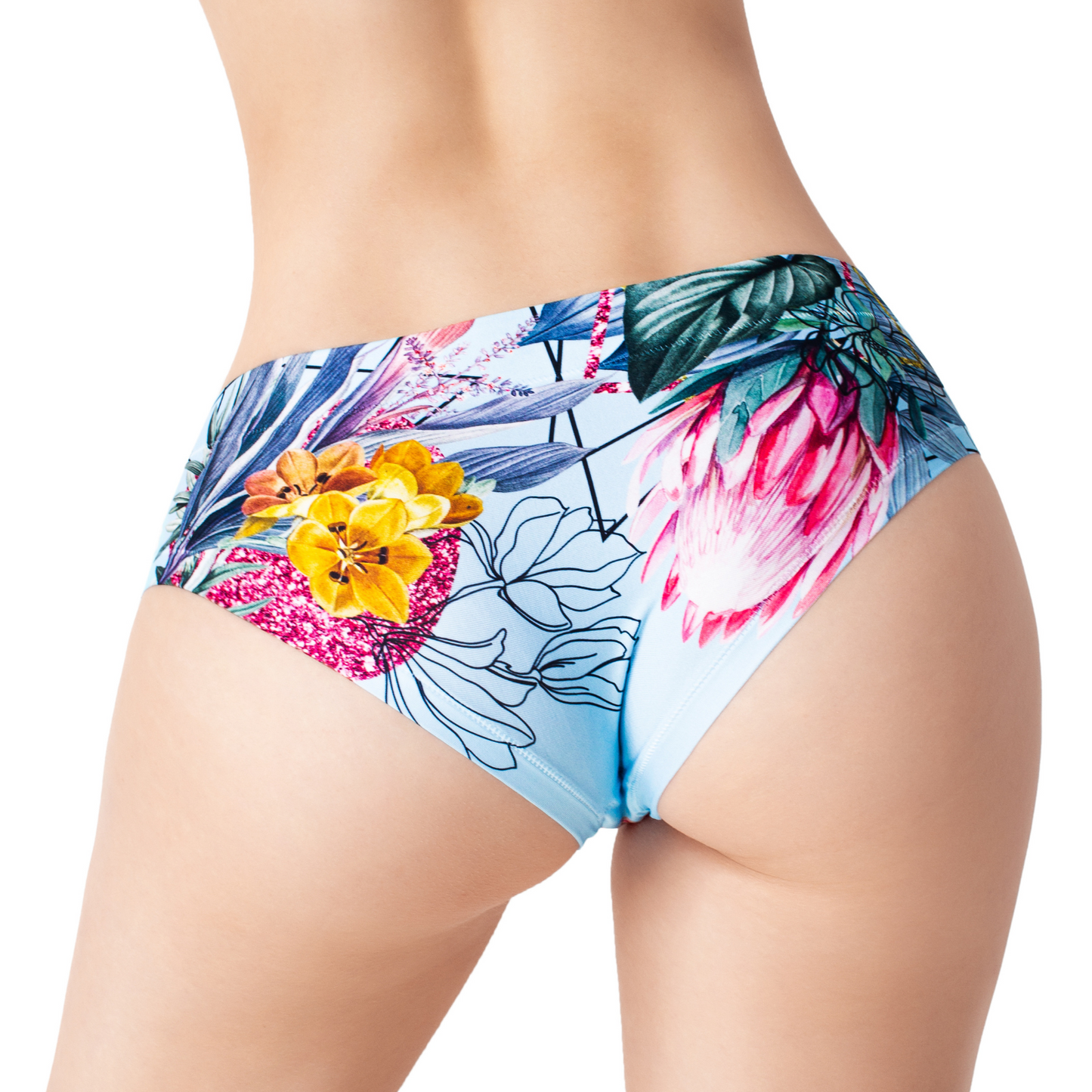 mememe SECRET GARDEN - Frida Blue - PANTY for Women - memème