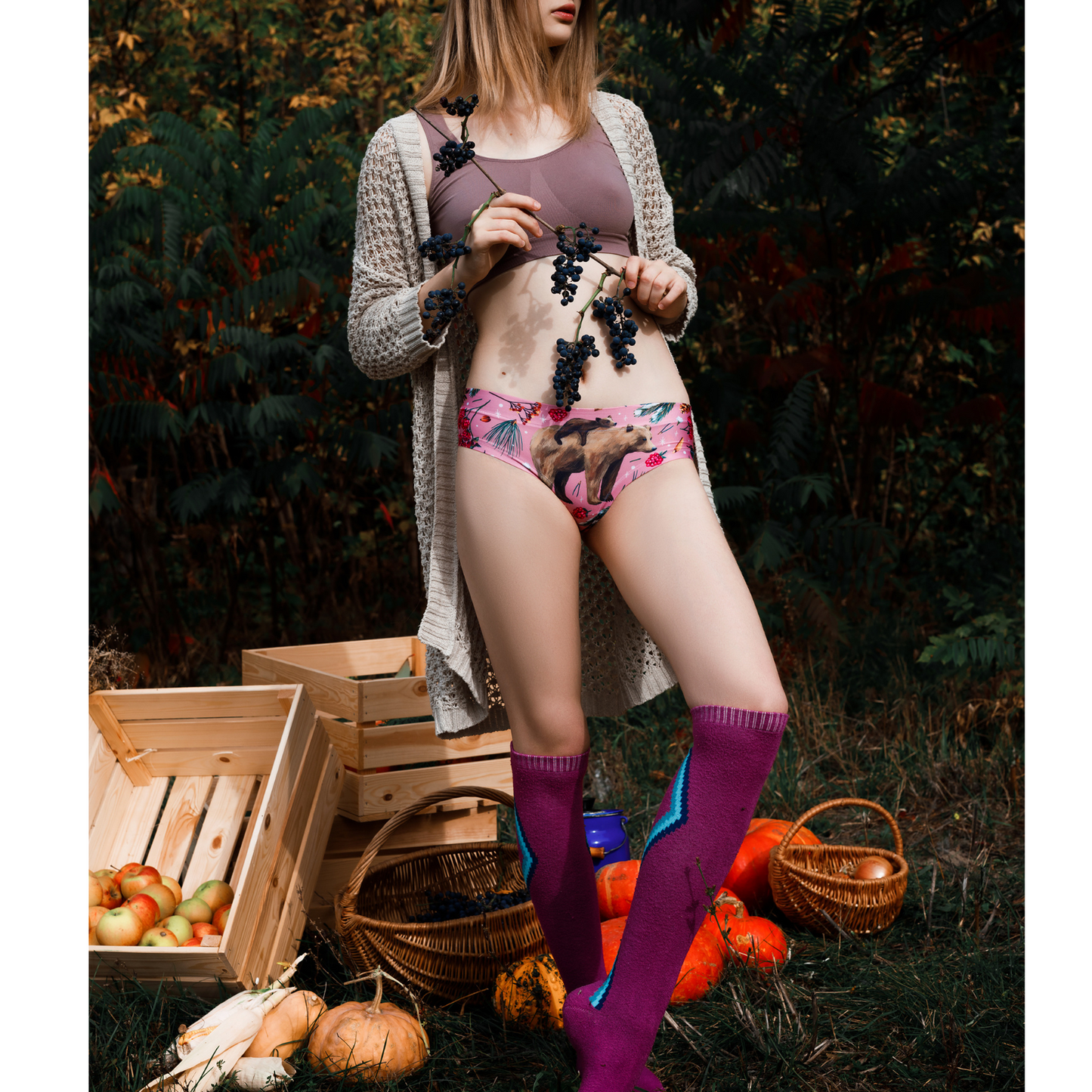 mememe WINTER FAIRYTALE - Bear - PANTY for Women - memème