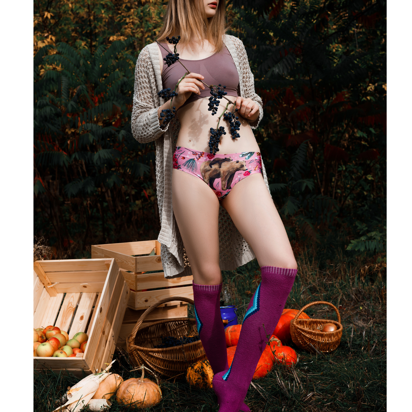 mememe WINTER FAIRYTALE - Bear - PANTY for Women - memème