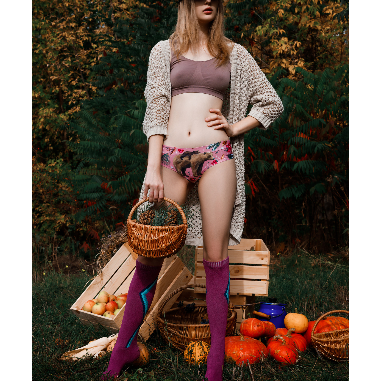 mememe WINTER FAIRYTALE - Bear - PANTY for Women - memème