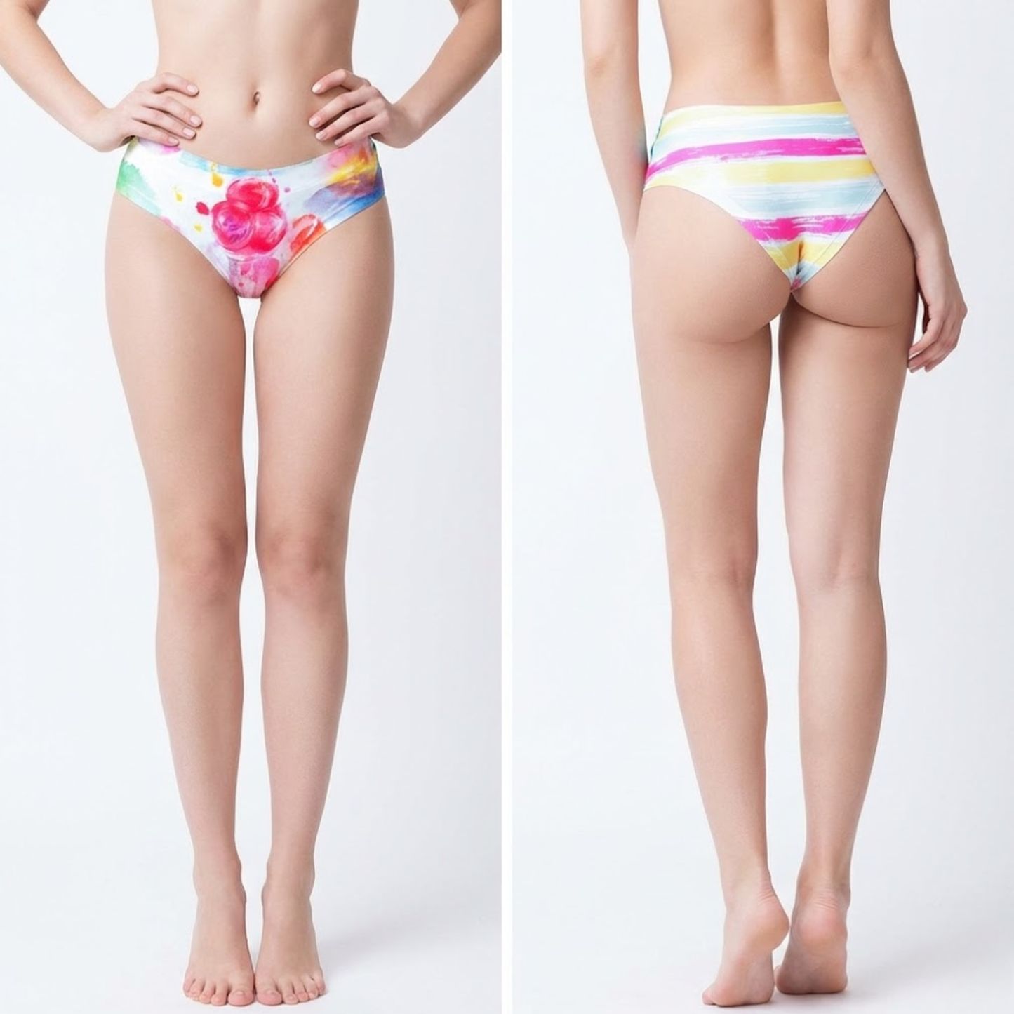 Memème Women’s Ultra-Comfortable CANDY SHOP - Strips - Panties | Breathable Cotton Crotch, Stretchy Fit, No Elastic Bands (Copy)