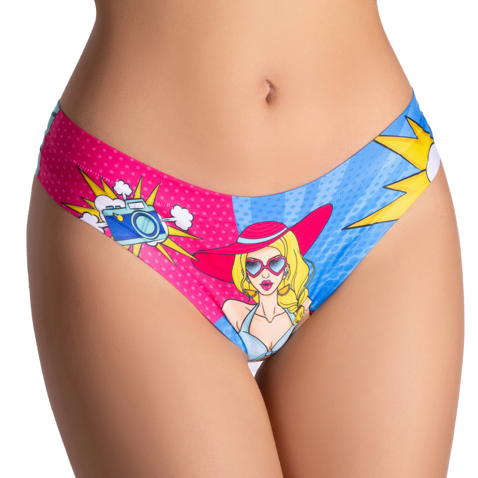 mememe COMICS - Beach Girl - PANTY for Women - memème