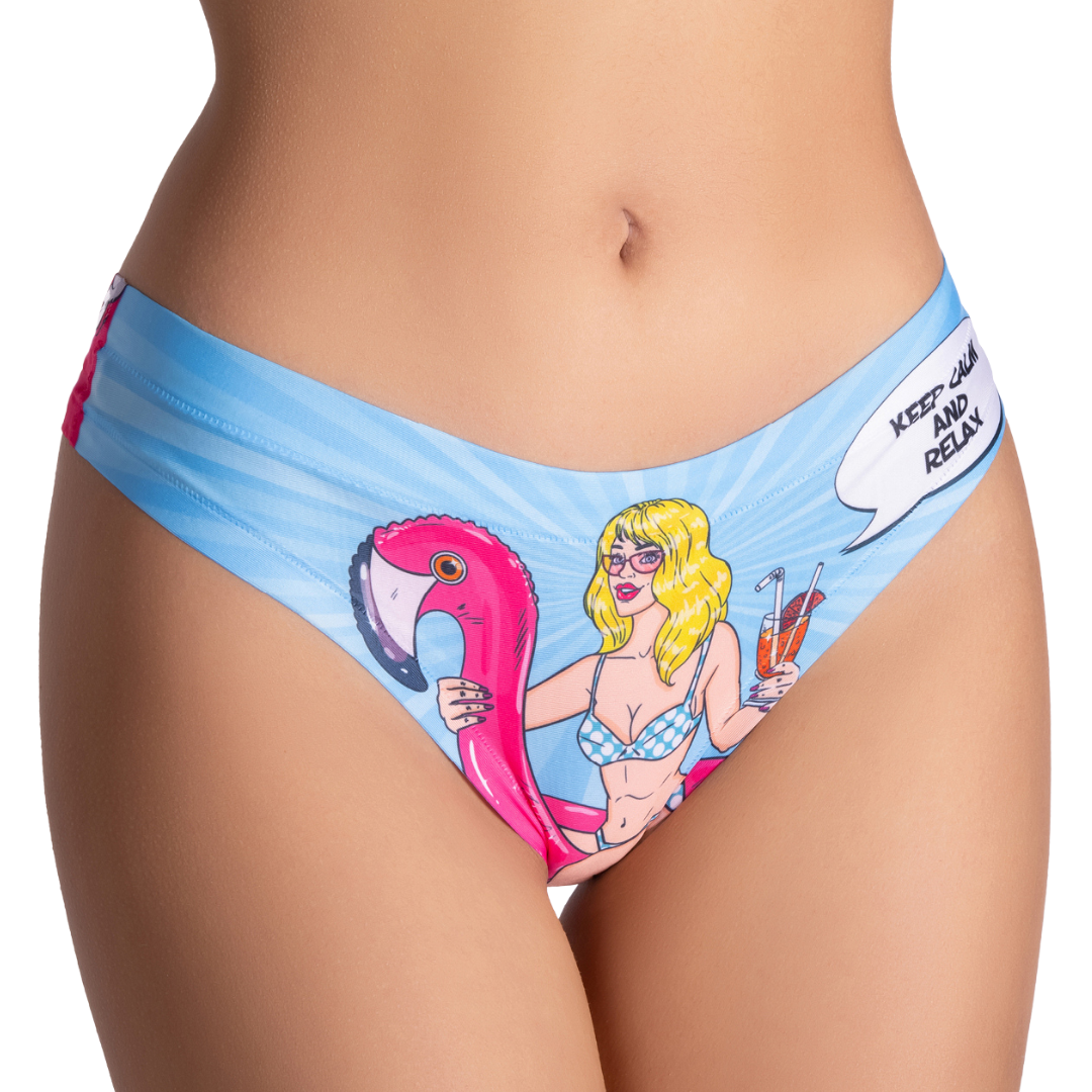 mememe COMICS - Relax Girl - PANTY for Women - memème